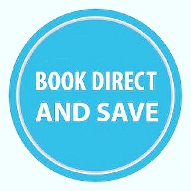 BOOK DIRECT AND SAVE
